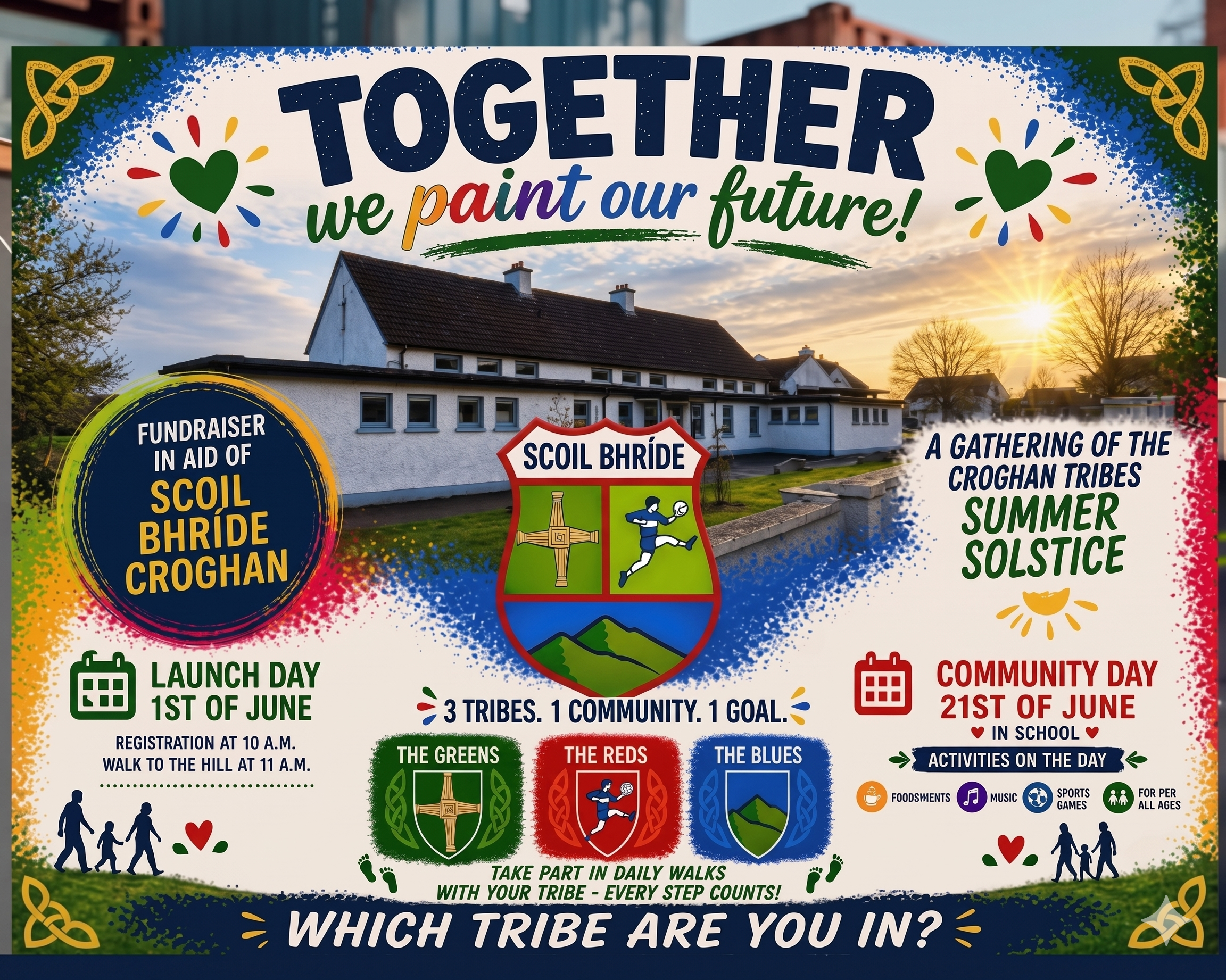 Walk4Croghan fundraiser poster