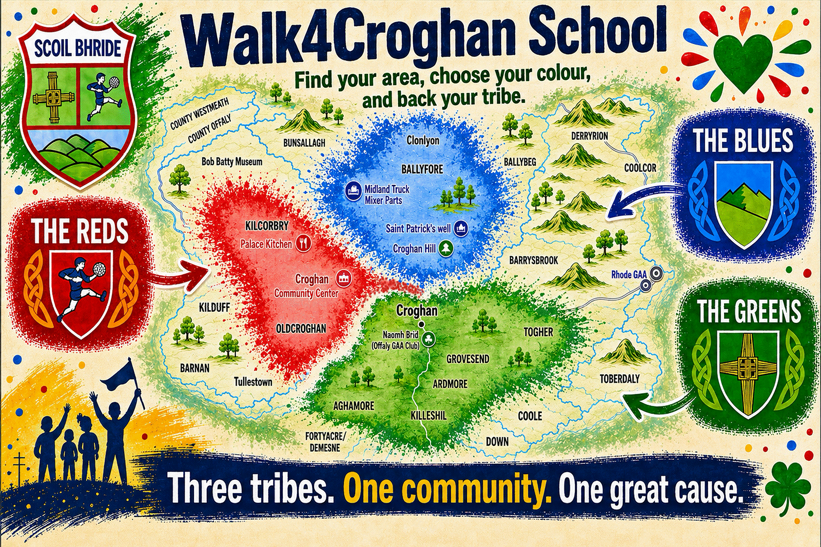 Walk 4 Croghan poster